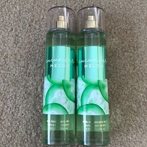 Two Cucumber Melon mist
